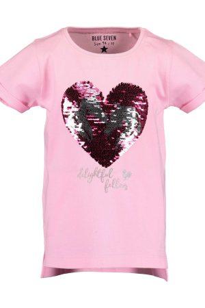 Shirt Pferd pailletten rosa