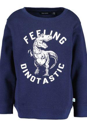 Sweater BlueSeven Feeling Dinotastic blau
