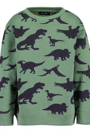 Sweater BlueSeven Dinosaurier grün