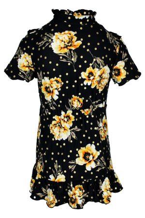 Kleid Flowerina gelb