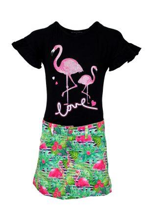 Set Flamingo schwarz