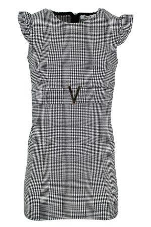 Kleid Blockmuster
