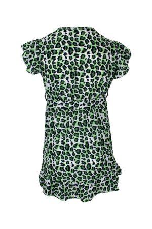 Kleid Mother and me Panther grün