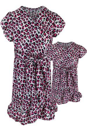Kleid Mother and me Panther rosa