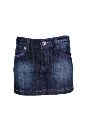 Rock Jeansstoff lila
