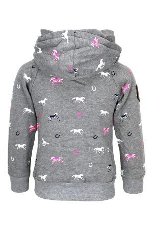 Pullover Pferdchen grau