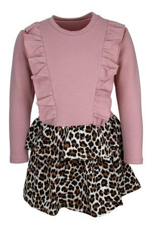 Kleid Panther rosa