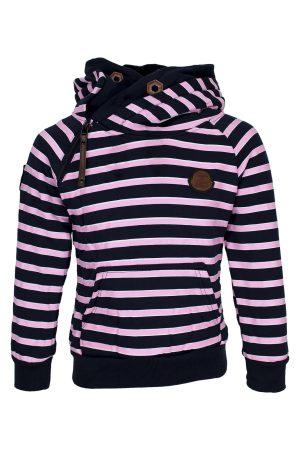 Hoodie Goodday blau rosa