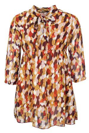 Kleid Goldlöckchen braun