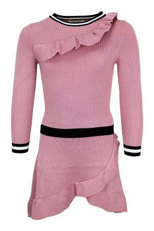 Set Rüsche rosa