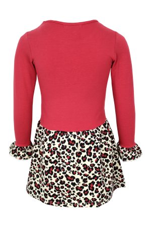 Kleid Panther Love rot
