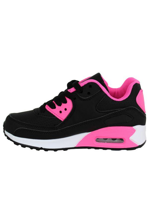 Sneaker Chica schwarz rosa
