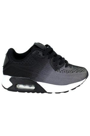 Sneaker Schwarz & Weiß Wave