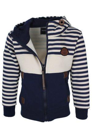 Sweatjacke Bluestripe blau