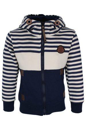 Sweatjacke Bluestripe blau