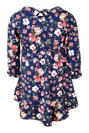 Kleid Bluerosa blau