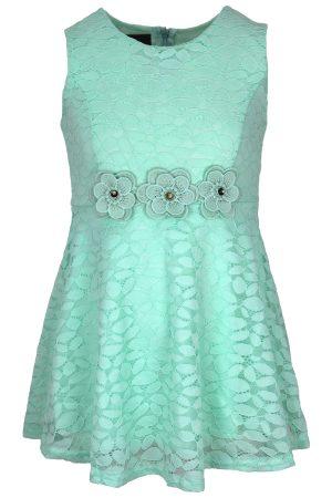 Kleid Flower mintgrün