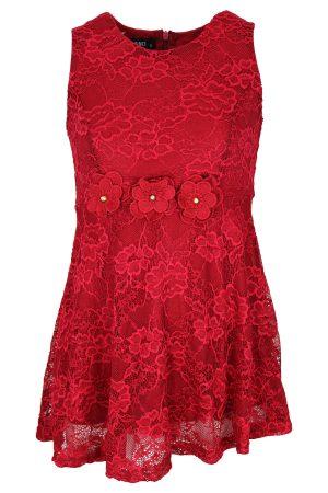 Kleid Flower rot