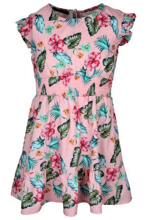 Kleid Magie Blumen rosa