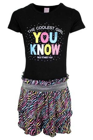 Set Cool Girl schwarz