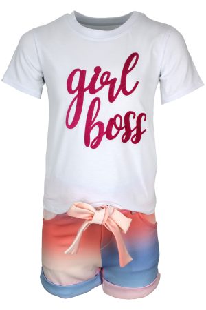 Set Girl Boss rosa