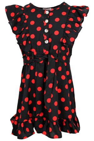 Kleid Dotty schwarz