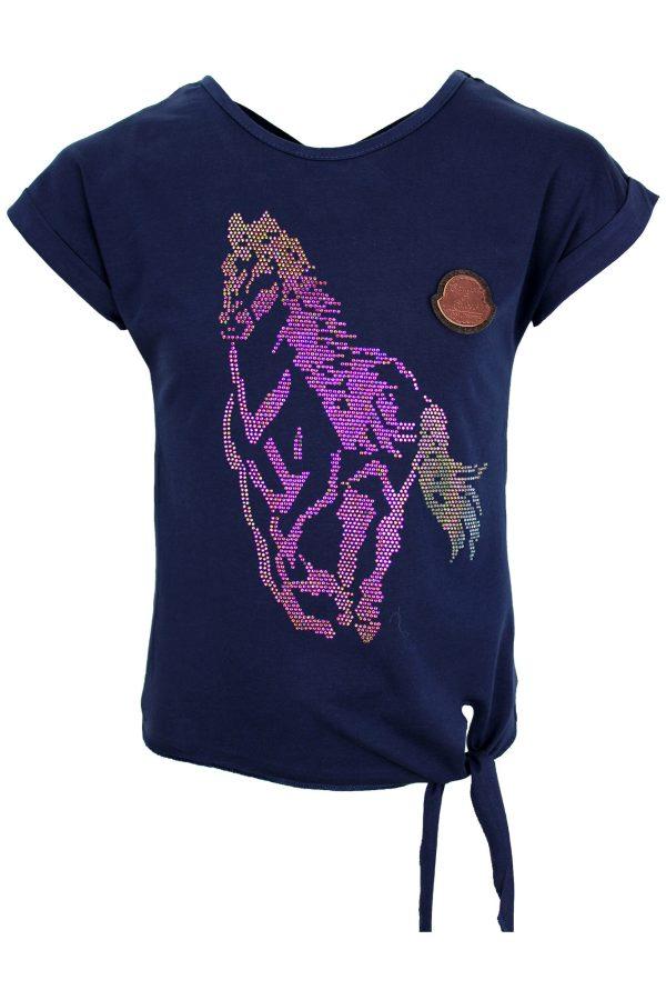 Shirt Wildhorse blau