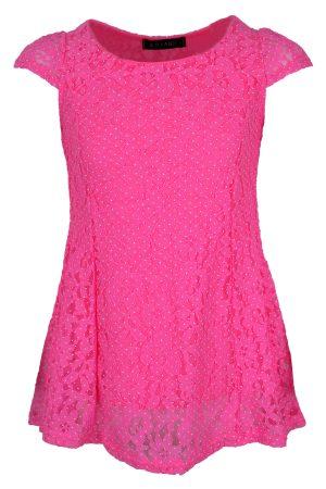 Kleid Glitzer rosa