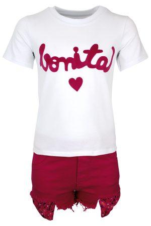 Set Bonita rosa