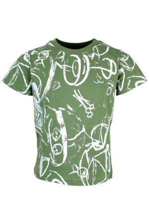 Shirt Awesome grün