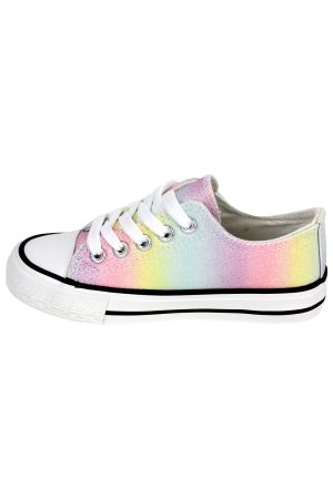 Sneaker Rainbow Glitzer