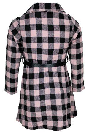 Kleid Block schwarz rosa