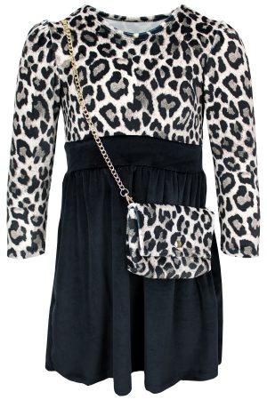 Kleid Panther braun