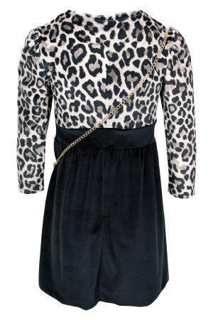 Kleid Panther braun