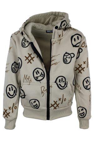 Sweatjacke Coolsmile braun