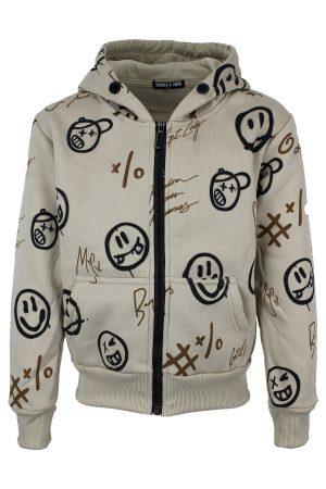 Sweatjacke Coolsmile braun