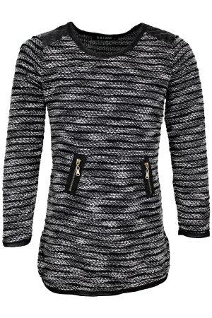 Kleid Pulloverkleid schwarz