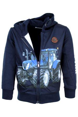 Sweatjacke blue Traktor blau