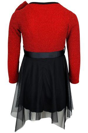 Kleid Glamourmas rot