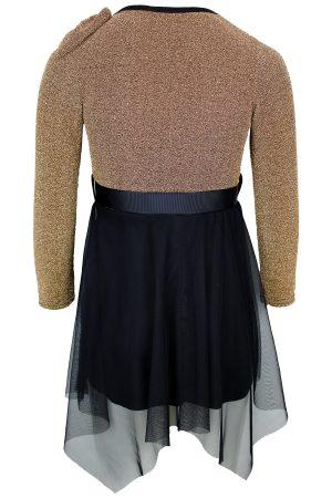 Kleid Glamourmas gold