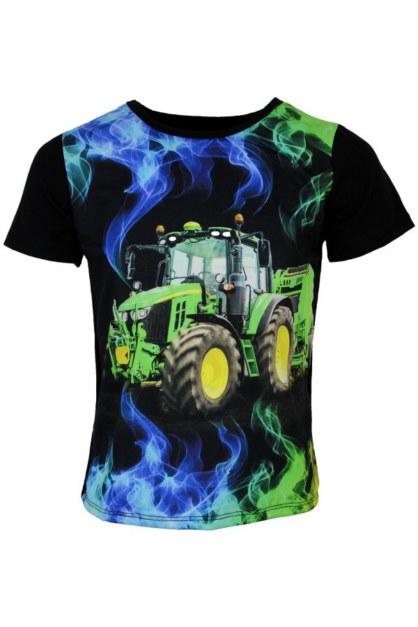 Shirt Traktor grün