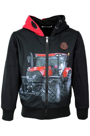 Sweatjacke Traktor schwarz