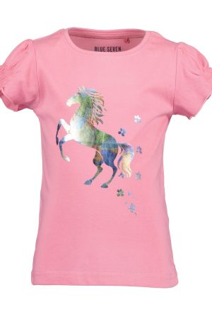 Blueseven t-shirt pferd rosa