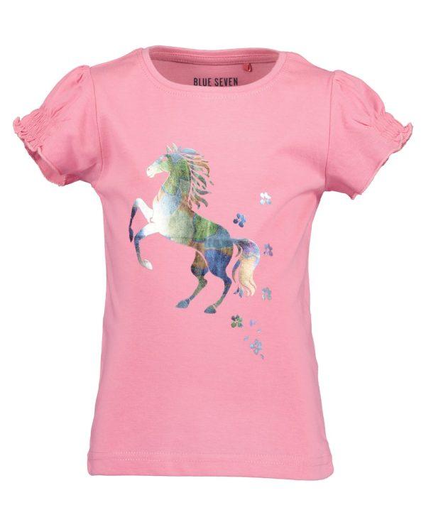 Blueseven t-shirt pferd rosa