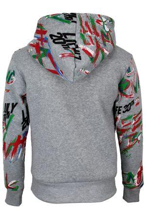 Kapuzenpullover Coloury grau