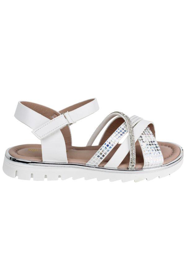 Sandalen Shiny weiss