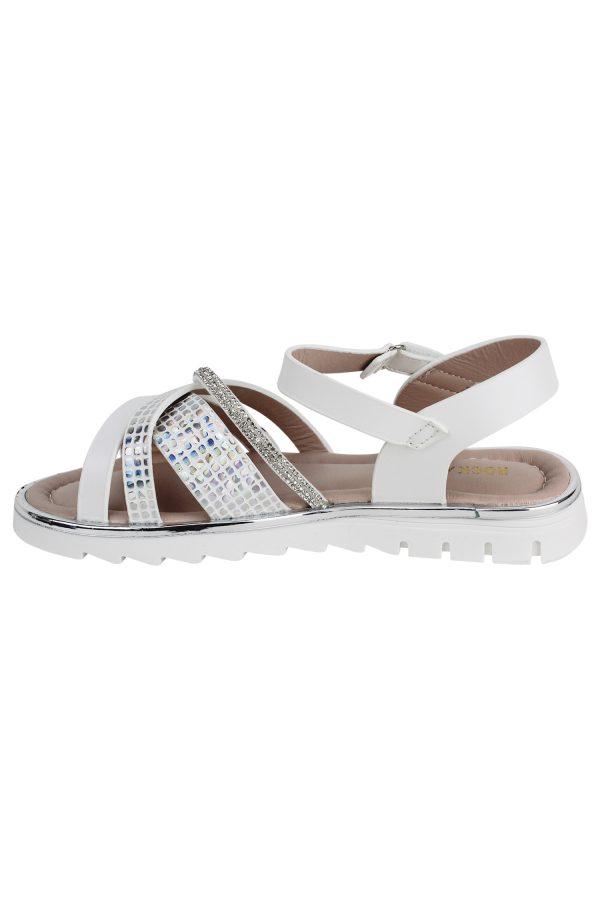 Sandalen Shiny weiss