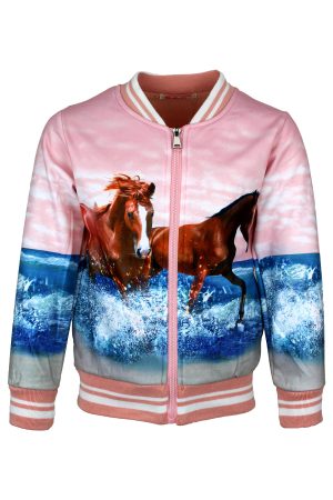 Shirtje paard roze