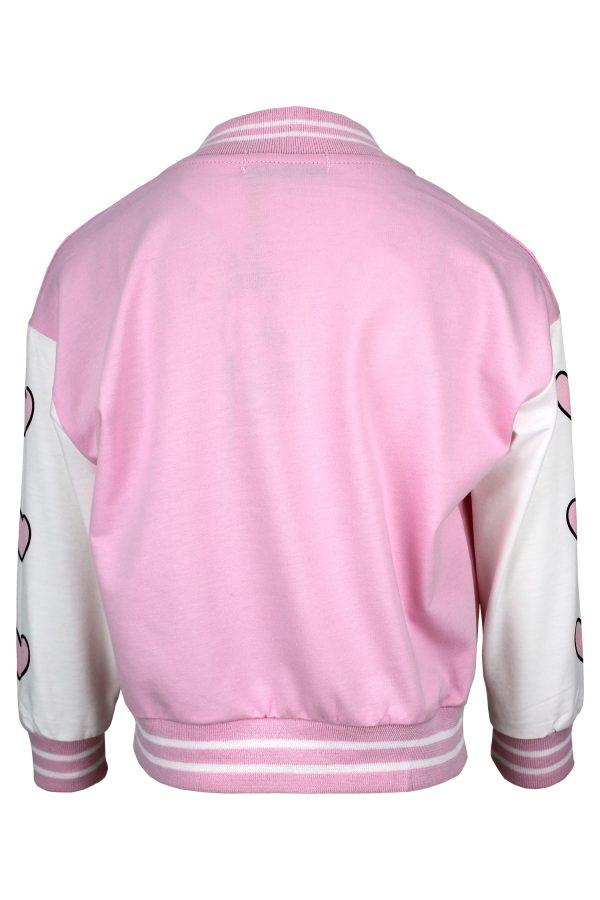 Bombervestje Good Vibes roze