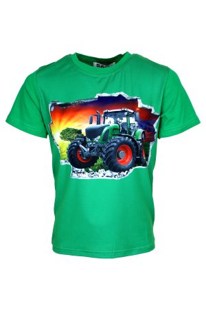 Shirt Traktor grün limited